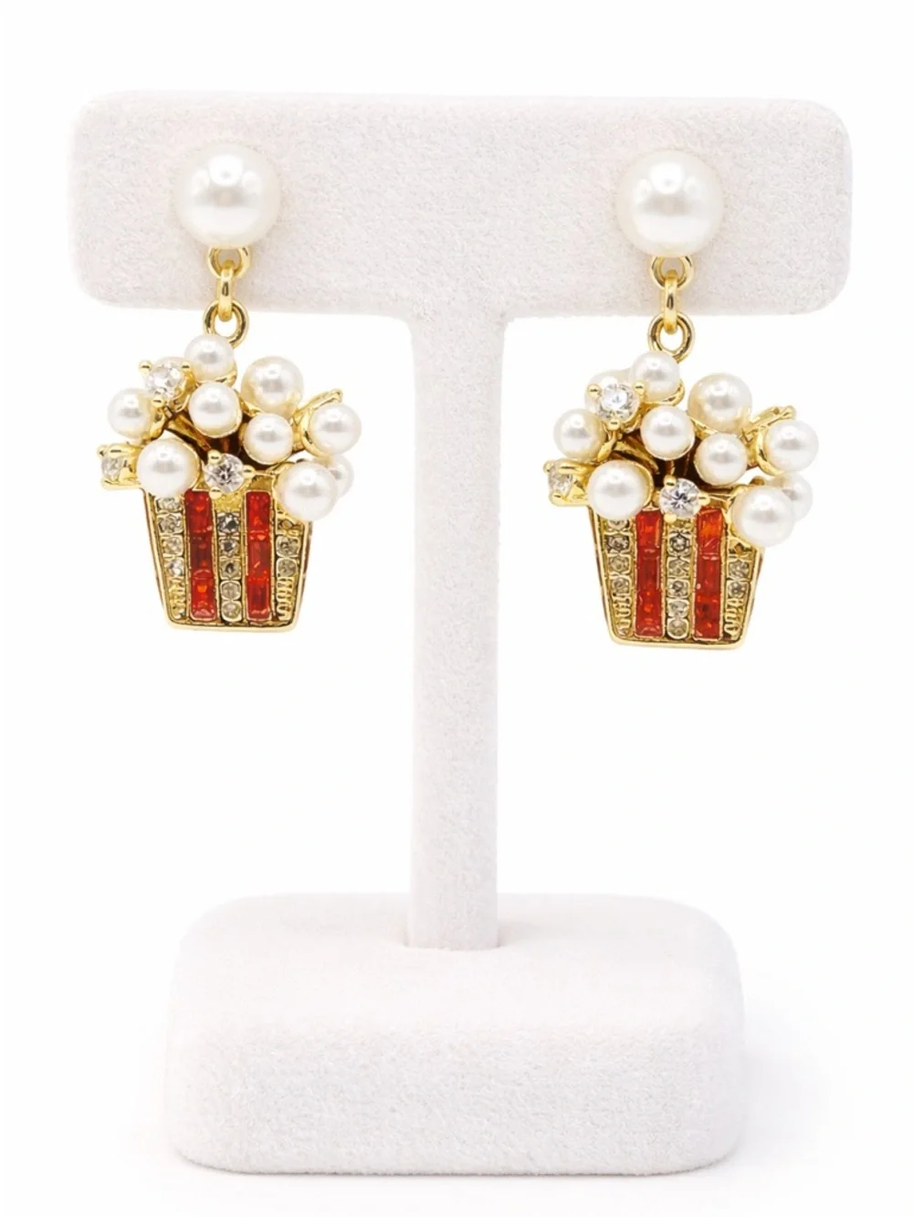 Kate Spade Carnival Popcorn Earrings. - Picture 5 of 8
